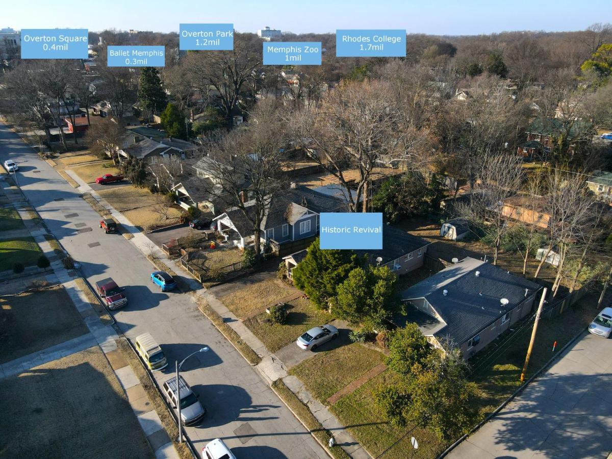 Historic Revival Midtown Memphis Duplex 64 Yes Pets Fast Wifi Free Parking Vila Exterior foto